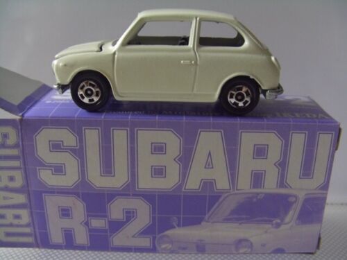 Subaru R2 White Ikeda Custom Mini Car w/ Box From Japan - Afbeelding 1 van 3