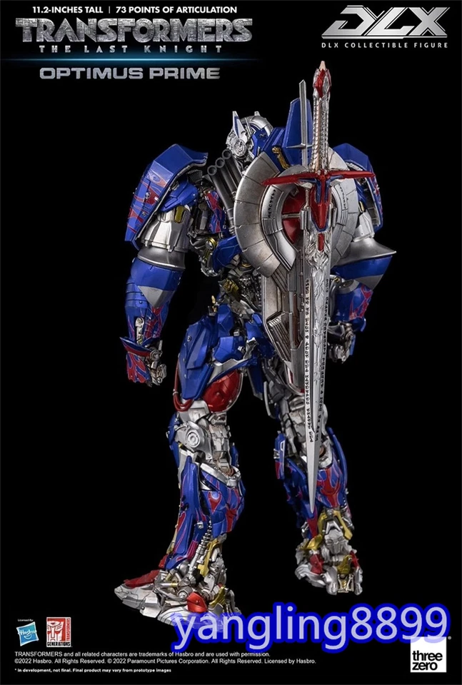 DLX Transformers The Last Knight Optimus Prime Action Figure Model Collect BOXED - Image 3 of 4