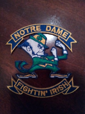 Notre Dame Fighting Irish Iron-On Patch – Embroidered College - Foto 9
