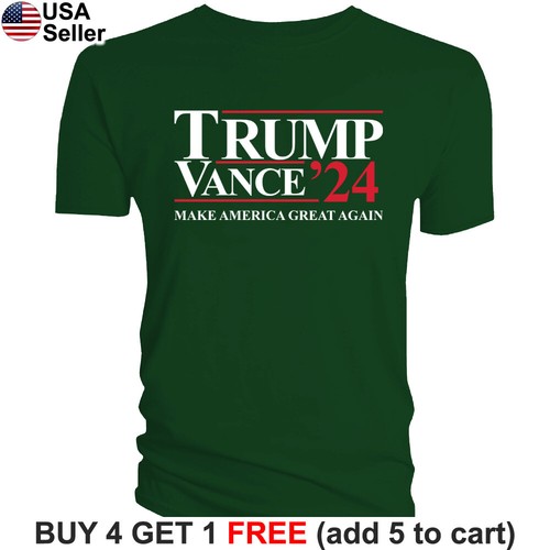 Camiseta Trump Vance 2024 Elección 24 Política MAGA Presidente VP Campaña BTR14 - Imagen 13 de 20