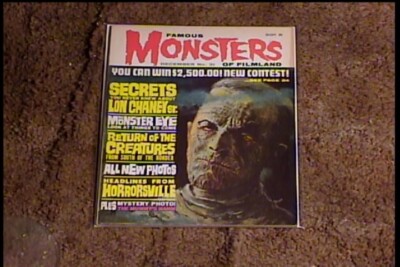 famous MONSTERS マガジン FAMOUS MONSTERS MAGAZINE #191 VF/NM HORROR SCARCE LAST ISSUE