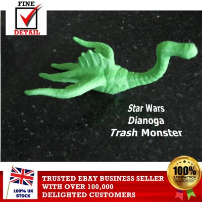Star Wars Dianoga Müllmonster TOP QUALITÄT Reproduktionsteil für Kenner Palitoy