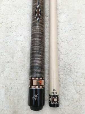Meucci BMC Mini Diamond Pool Cue w/ The Pro Shaft, FREE HARD CASE (Copper Shell)