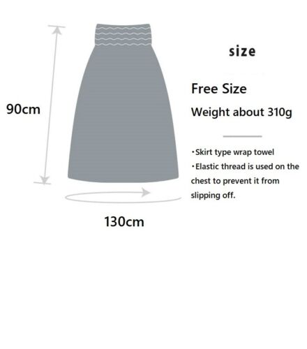 Imabari Towel Skirt Bath Free size Gift soft comfortable Japan Select Color - Picture 6 of 17