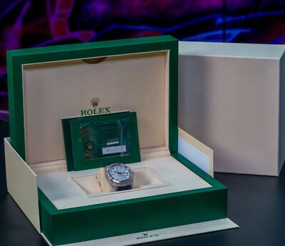 Rolex SkyDweller Meteorite Diamond Off Catalog Factory Original