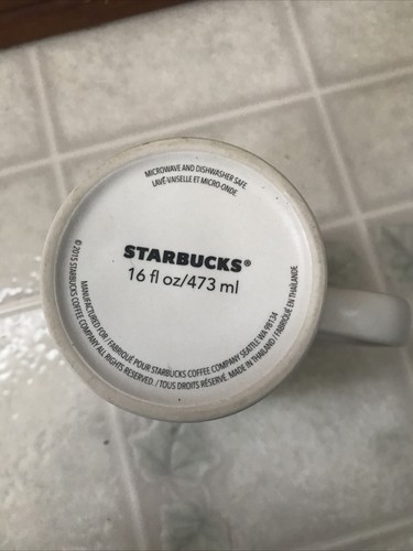 Starbucks 2015 Tortoise and Hare Turtle Coffee Mug Tall 16 oz Dot Collection - Picture 6 of 6