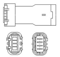 Magneti Marelli Lambdasonde FüR Peugeot 208 I Citroen C-Elysee DS3 C3 Ii 301