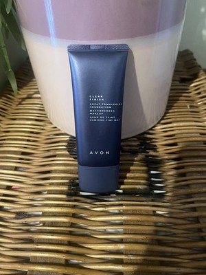 NEU AVON CLEAR FINISH ÖLFREIE FOUNDATION BEHANDLUNG CLASSIC natürliche Creme 500ml