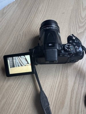 Nikon Coolpix P600 16.1MP Digitalkamera, Schwarz