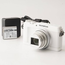  EXCELLENT  Olympus STYLUS SH-1 White 24x OPTICAL ZOOM