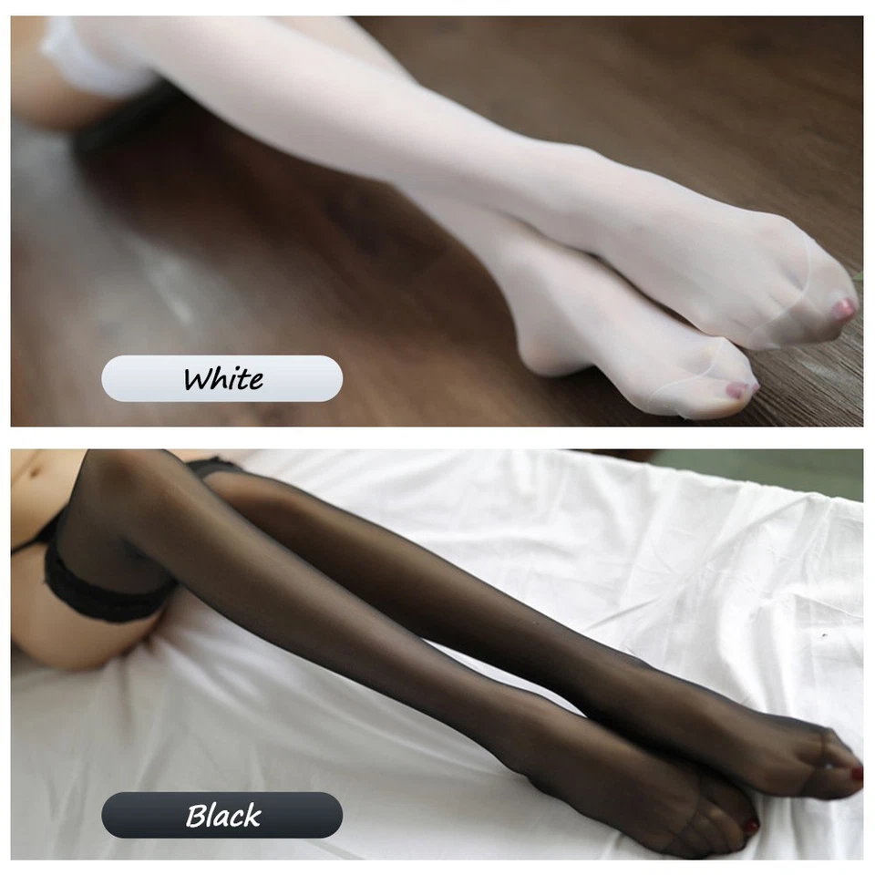 Lady's Lace Top Stockings Thigh-High Sheer Pantyhose Stockings For Women Lot - Image 2 of 4