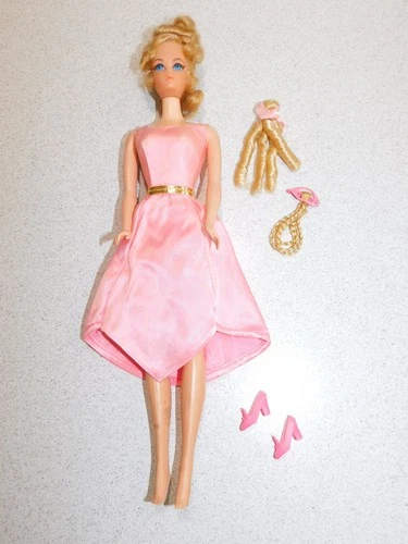 Barbie:  VINTAGE 1971 1st Issue GROWIN' PRETTY HAIR BARBIE Doll w/Hairpieces!