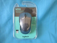 Logitech M310 wireless Mouth Black/Silver Grey New-package open
