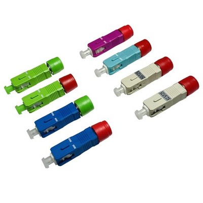 SC to FC APC Simplex SM Hybrid Adapter Singlemode SC/Male - FC/Female Adapter