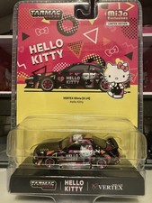 Tarmac 164 Vertex Nissan Silvia S14 Hello Kitty Limited Edition Black Chrome