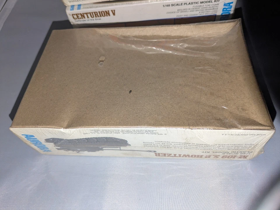 1976 Aurora US Army Howitzer Tank Artillery Model Kit 1:48 Scale NEW - Image 4 of 4