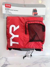 TYR Alliance Big Mesh Mummy Backpack 40L Red NWT