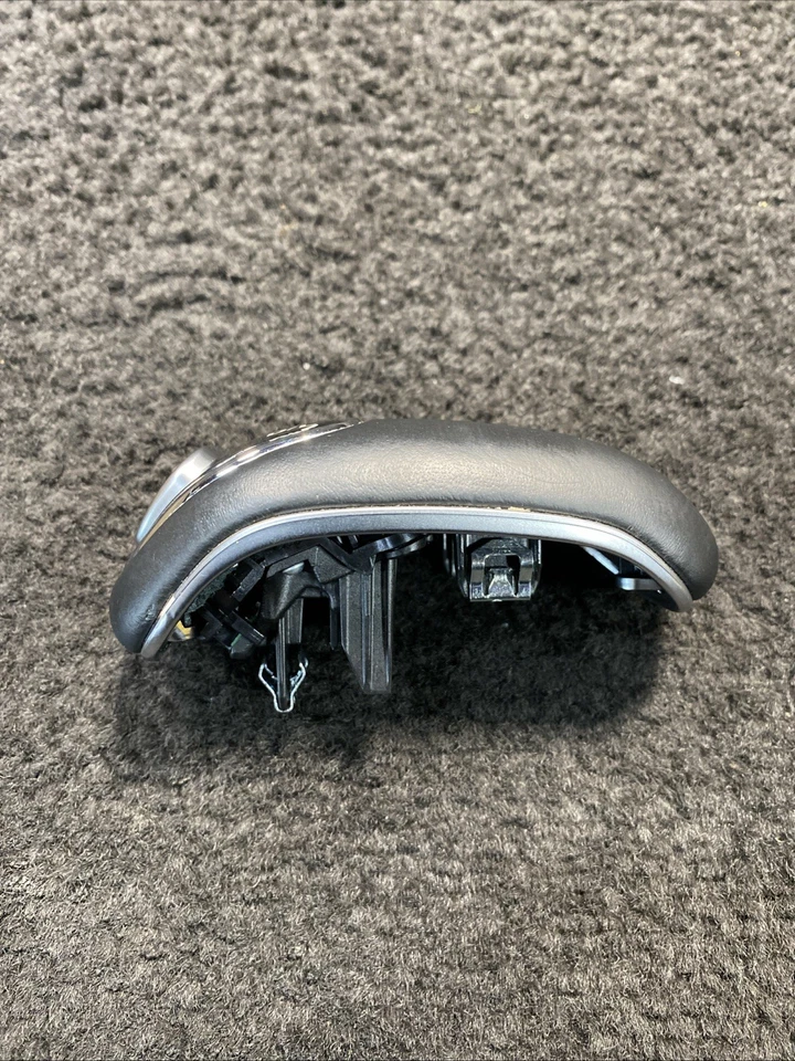 2012-2014 Chrysler 300 Charger Gear Shift Knob Black Leather OEM 5NT68DX9AA - Image 3 of 4