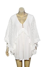 Free People As You Are Romper XS 2 Women's Ruffled Wide-Leg One-Piece NEW 45324