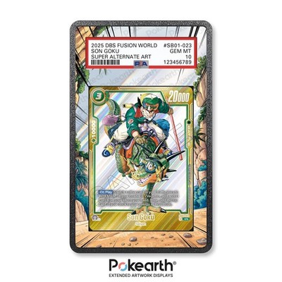 Son Goku SB01-023 - Hülle mit erweitertem Artwork für Gradate Card Case