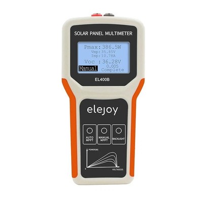 Elejoy EL400B 5-400W 12-60V Solar Panel Multimeter PV Panel Tester LCD ty23 New
