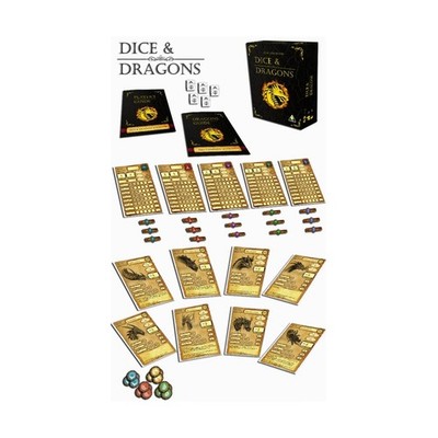 Golden Egg Games Boardgame Dice & Dragons Box EX/NM