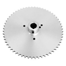 60 Tooth Go Kart Live Axle Sprocket for 40 41 420 Chain with 1" Bore 1/4"