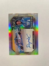 2024 Select Nascar Rajah Caruth Trackside Action Silver Prizm Auto #TAS-RCT