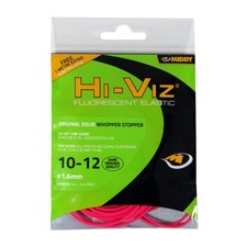 Middy Hi-Viz 6m Pole Elastic 10-12 Pink Solid Fluoro Hi Viz Elastic - [MID1617]