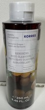 Korres Renewing Body Cleanser Body Wash Santorini Grape 8.45 oz NEW  SEALED