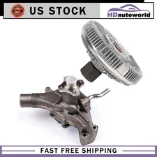 Water Pump Electric Fan Clutch Kit Fits 96-02 GMC Chevy Pickup 4.3L 5.0L 5.7L