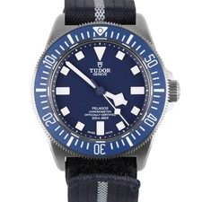 2024 Tudor Pelagos FXD Marine Nationale 25707B/24 Blue 42mm Titanium Box Papers