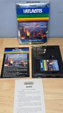 Vintage Intellivision ATLANTIS Video Game 1982 CIB Box Manual Overlays Imagic