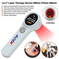 Adjustable Power Cold Laser Therapy Device for Arthritis, Neck Back Pain Relief
