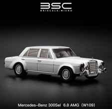 MB Mercedes Benz 300 SEL 6.8 AMG (W109)  - pearlwhite - BSC 1:64