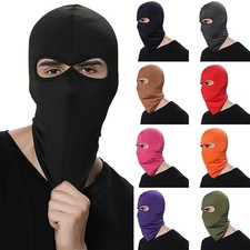 Balaclava Face Mask UV Protection Ski Motorcycle Snowboard Hood 2 Holes Shiesty