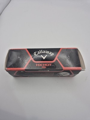 3x Callaway HX Hot Pro Golfbälle Größe Neu im Karton