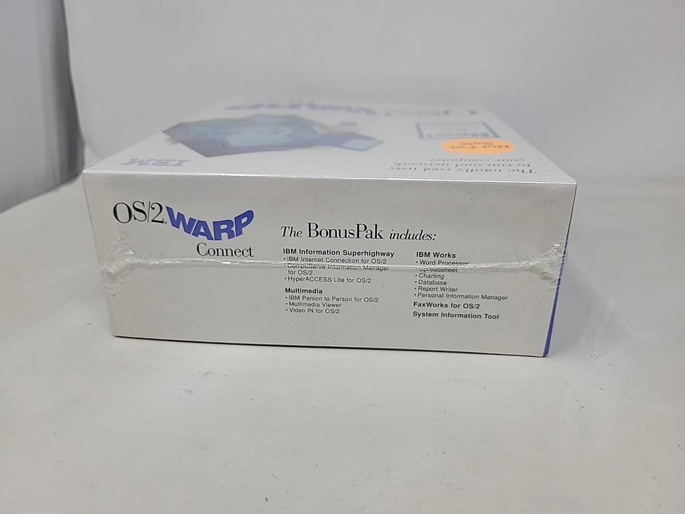*NEW SEALED* IBM OS/2 Warp Connect Version 3 CD-Rom Vintage Computer Software - Image 4 of 4