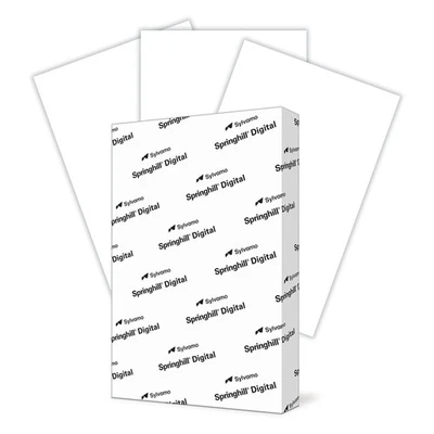 PREMIUM Springhill White 11” x 17” Cardstock Paper, 80lb Vellum Bristol, 175gsm, 250 She