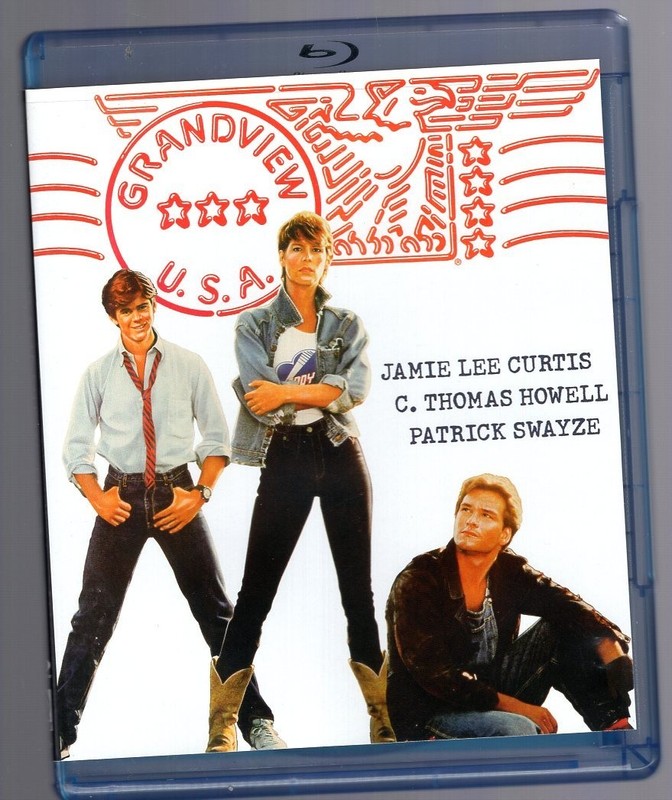 Grandview USA-Jamie Lee Curtis,Patrick Swayze;Like new blu ray;
