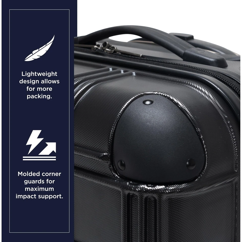 Equipaje de viaje Nottingham ligero rígido de 4 ruedas giratorio, carbón, 28-... Foto 3 de 4