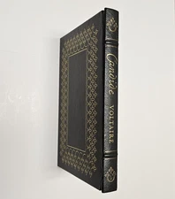 Easton Press CANDIDE by Voltaire Leather Bound Book 22k Gold Gilt EUC 100 Ever