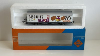 Roco 4340H HO Migros Keks Glaces Kühlwagen Originalverpackt