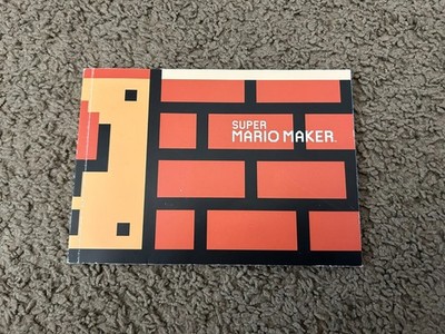 Super Mario Maker Art Book / Idea Book Nintendo 3DS Wii U Switch