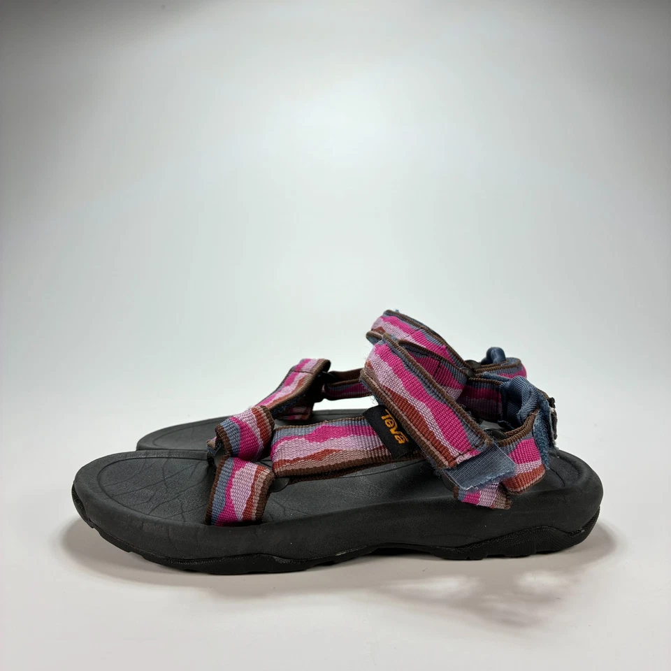 Teva Hurricane XLT2 Sandals Pink Black Adventure Hiking Shoes Youth Girls Sz 13 - Image 4 of 4
