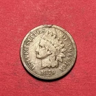 (1) Beautiful Antique 1879 Indian Head Cent/Penny CHOICE G-GOOD NICE FILLER