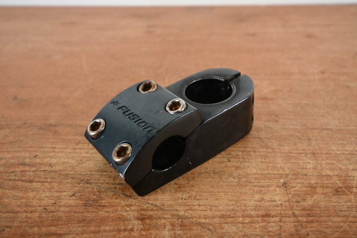 Haro Fusion Stem Old Mid School BMX 1/8 Threadless Vintage Black