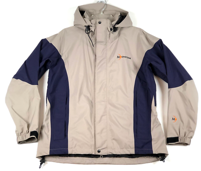 Vintage Moonstone Goretex Hooded Ski Jacket Waterproof Parka Shell