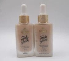 Lot/2 Joah Truly Yours Natural Finish Foundation Drop ~ JLF 115 Natural Ivory ~