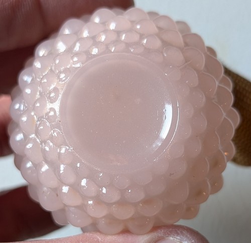 Vintage Open Rose Flower Top, Milk Glass Perfume Atomizer, Read Carefully - Picture 5 of 6